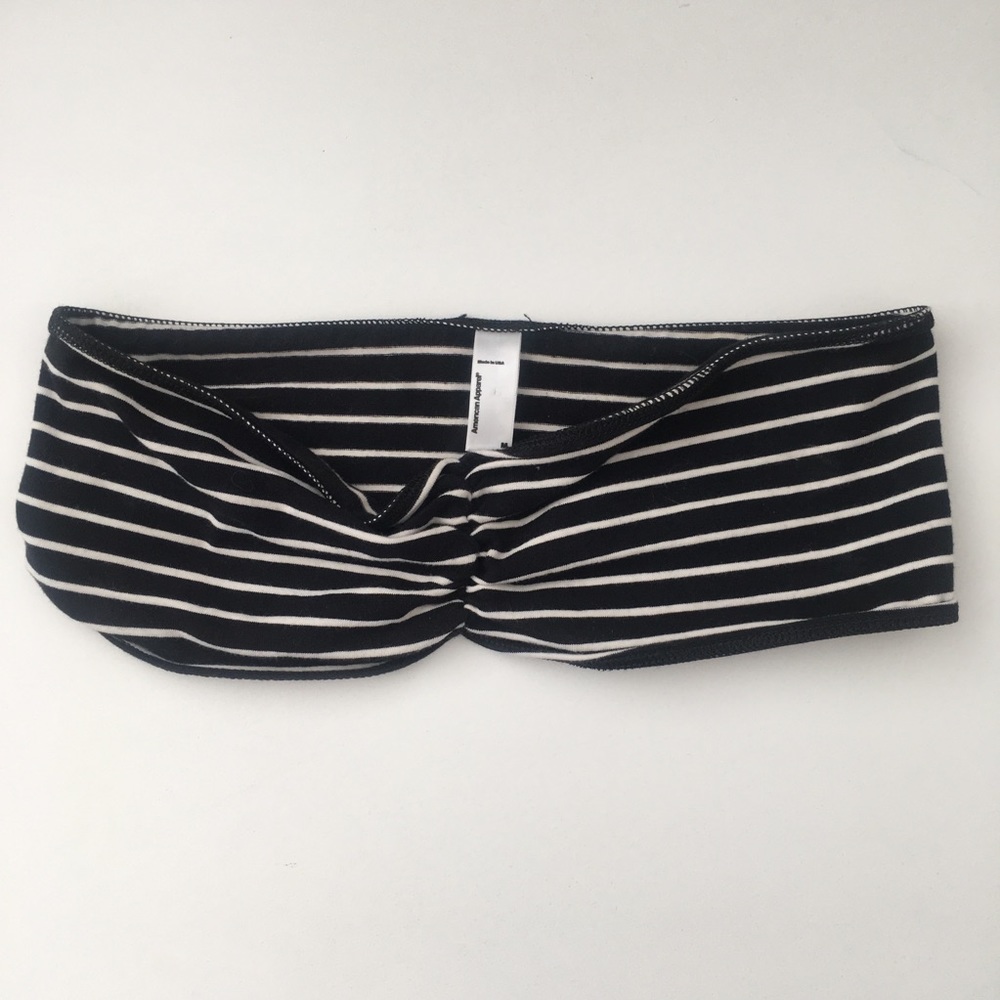 American Apparel Striped Bandeau